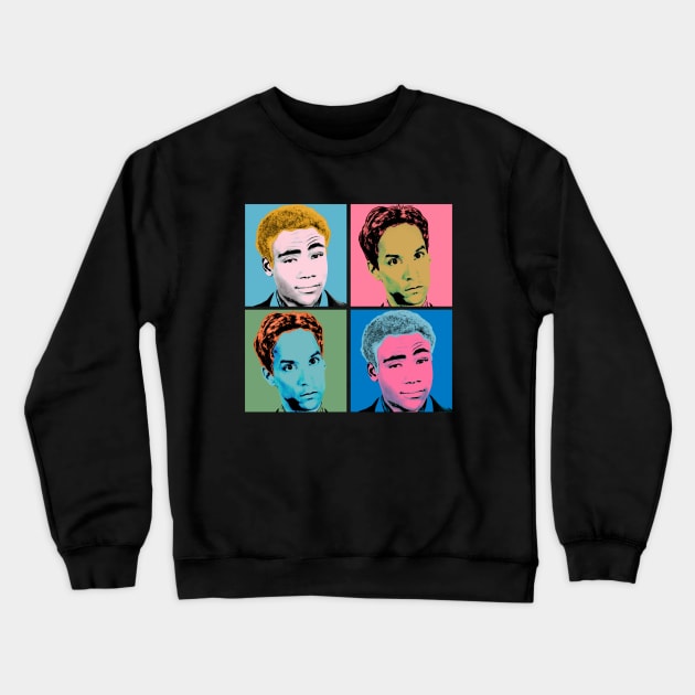 Troy and Abed Warhol Crewneck Sweatshirt by RetroFreak